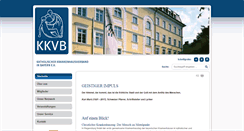 Desktop Screenshot of kkvb.de